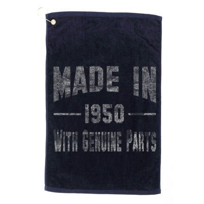 65th Birthday Gift Made In 1950 With Genuine Parts Golf Towel