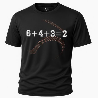 6+4+3=2 643 Double Play Outs Baseball Player Coach Softball Performance Shirt