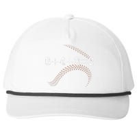 6+4+3=2 643 Double Play Outs Baseball Player Coach Softball Snapback Five-Panel Rope Hat