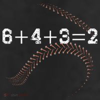 6+4+3=2 643 Double Play Outs Baseball Player Coach Softball 11oz C Handle Ceramic Mug