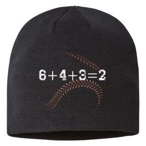 6+4+3=2 643 Double Play Outs Baseball Player Coach Softball Sustainable Beanie