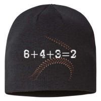 6+4+3=2 643 Double Play Outs Baseball Player Coach Softball Sustainable Beanie