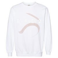 6+4+3=2 643 Double Play Outs Baseball Player Coach Softball Garment-Dyed Sweatshirt