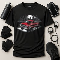 67 72 Classic C10 Pickup Truck Slammed Lowered Airride Cooling Performance Crew T-Shirt