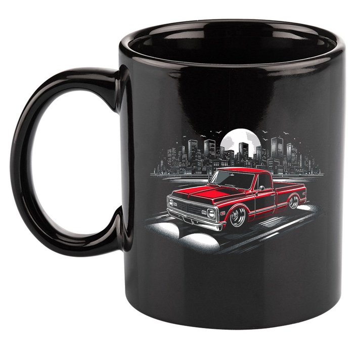 67 72 Classic C10 Pickup Truck Slammed Lowered Airride 11oz C Handle Ceramic Mug