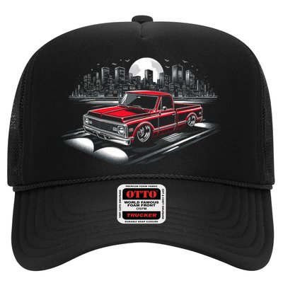 67 72 Classic C10 Pickup Truck Slammed Lowered Airride Trucker Hat