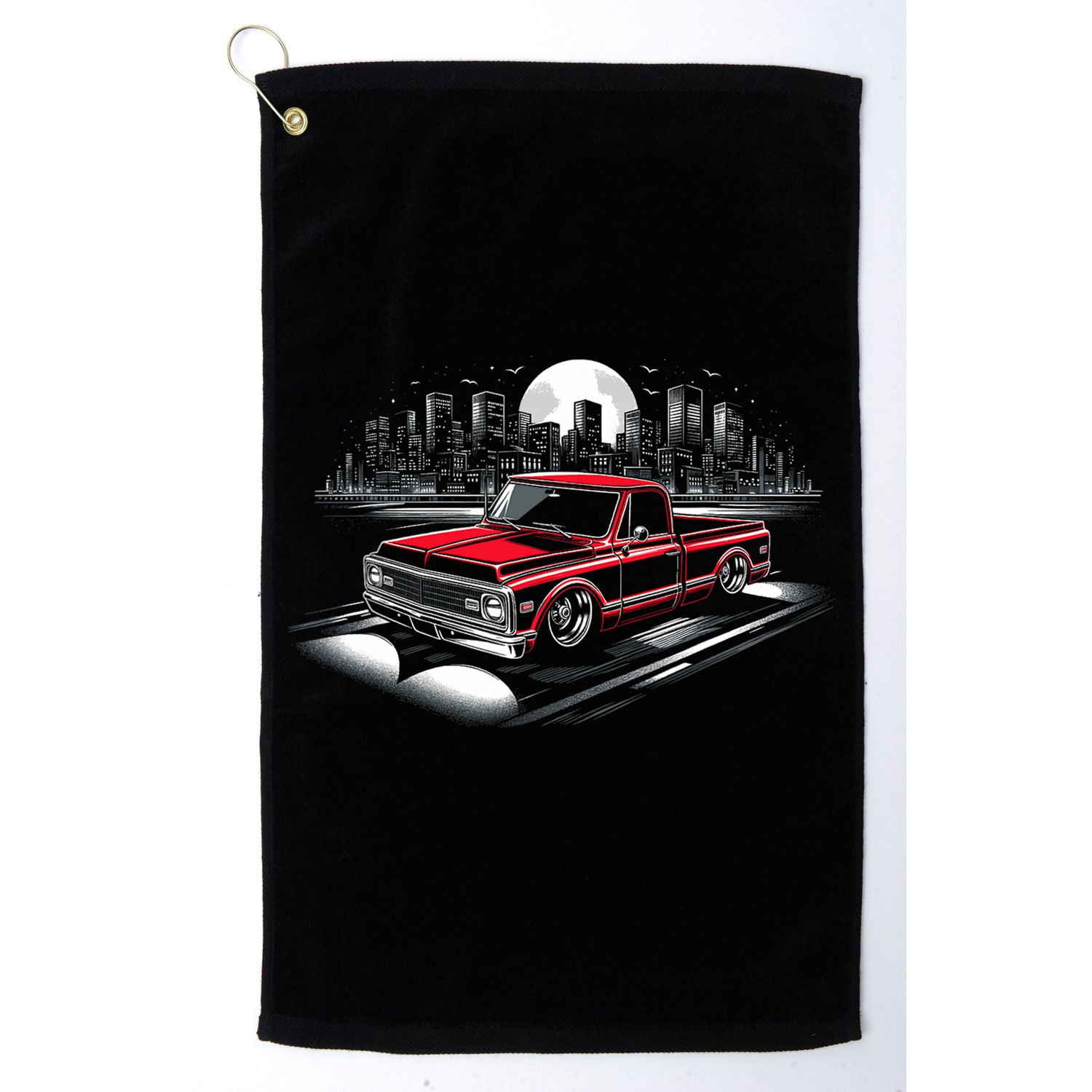 67 72 Classic C10 Pickup Truck Slammed Lowered Airride Golf Towel