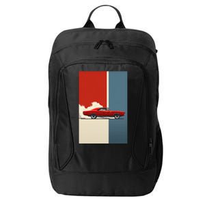 60s 70s Plymouth Road Runner Hemi The American Muscle Car City Backpack