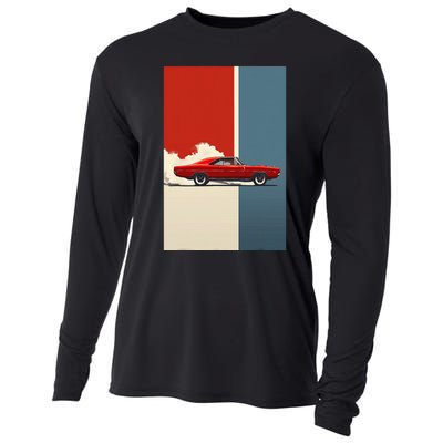 60s 70s Plymouth Road Runner Hemi The American Muscle Car Cooling Performance Long Sleeve Crew