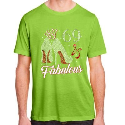 69 And And Fabulous 1952 69th Birthday Gift Tee Gift Adult ChromaSoft Performance T-Shirt