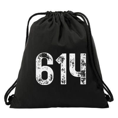 614 Area Code Columbus Oh Mobile Telephone Area Code 614 Drawstring Bag