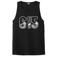 615 Area Code Pride Nashville Tennessee Skyline Vintage PosiCharge Competitor Tank