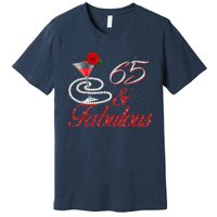 65 And Fabulous 65th Birthday 65 Years Old Bday Premium T-Shirt