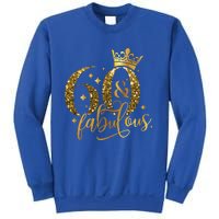 60 And Fabulous 60 Year Old Crown 1963 60th Birthday Sweatshirt