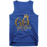 60 And Fabulous 60 Year Old Crown 1963 60th Birthday Tank Top