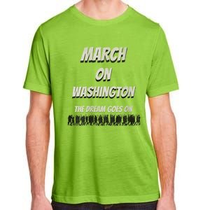 60th Anniversary March On Washington For Jobs And Freedom Adult ChromaSoft Performance T-Shirt