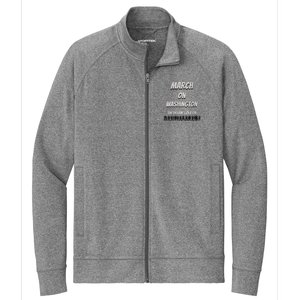 60th Anniversary March On Washington For Jobs And Freedom Stretch Full-Zip Cadet Jacket