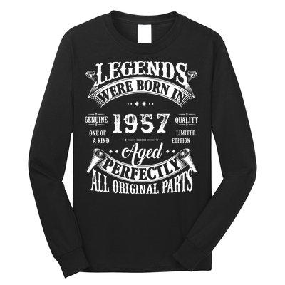 65 Birthday 1957 Gift Vintage 65 Birthday Long Sleeve Shirt