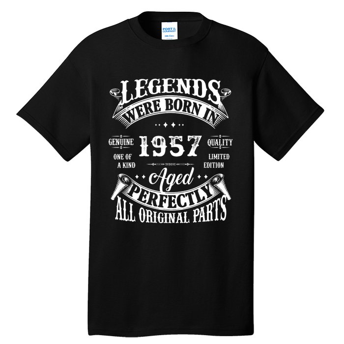 65 Birthday 1957 Gift Vintage 65 Birthday Tall T-Shirt