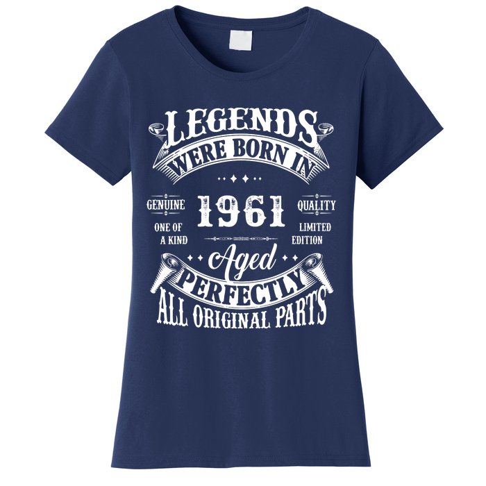 61 Birthday 1961 Gift Vintage 61 Birthday Women's T-Shirt