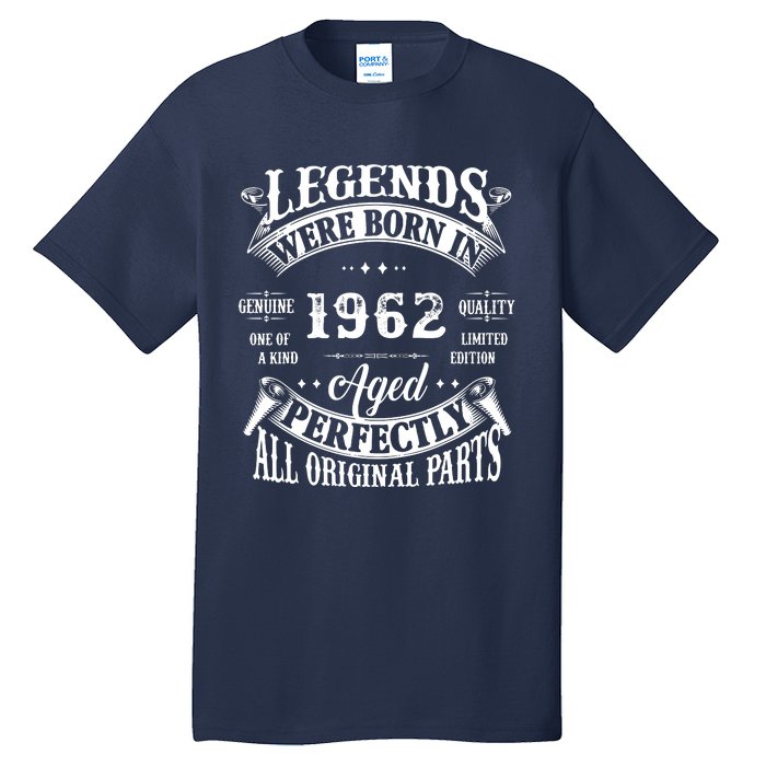 60 Birthday 1962 Gift Vintage 60 Birthday Tall T-Shirt