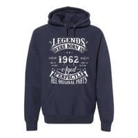 60 Birthday 1962 Gift Vintage 60 Birthday Premium Hoodie