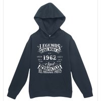 60 Birthday 1962 Gift Vintage 60 Birthday Urban Pullover Hoodie