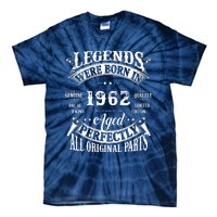 60 Birthday 1962 Gift Vintage 60 Birthday Tie-Dye T-Shirt