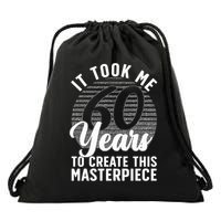 60th Birthday 60 Year Old Gag Turning 60 Joke Drawstring Bag