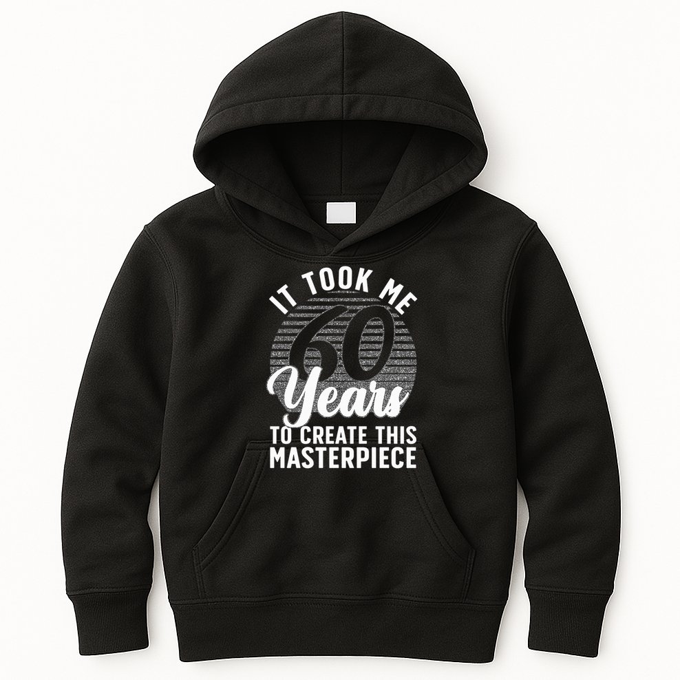 60th Birthday 60 Year Old Gag Turning 60 Joke Kids Hoodie