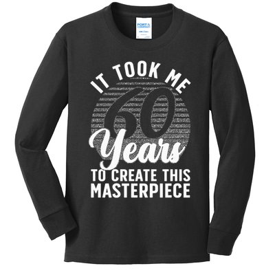 60th Birthday 60 Year Old Gag Turning 60 Joke Kids Long Sleeve Shirt