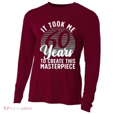60th Birthday 60 Year Old Gag Turning 60 Joke Cooling Performance Long Sleeve Crew