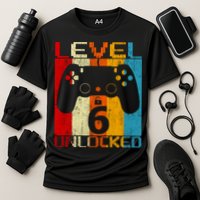 6th Birthday Cooling Performance Crew T-Shirt