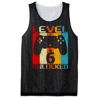 6th Birthday Mesh Reversible Basketball Jersey Tank