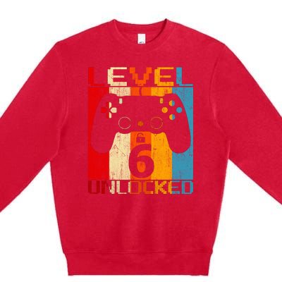 6th Birthday Premium Crewneck Sweatshirt