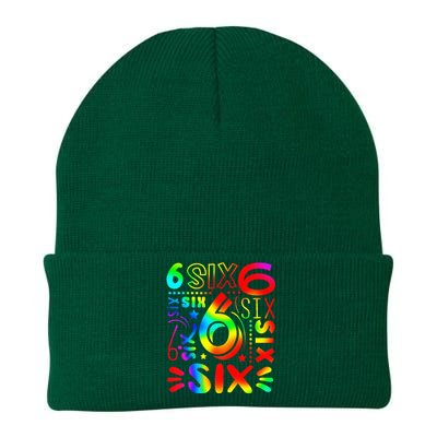 6th Birthday 6th Birthday funny Birthday Knit Cap Winter Beanie