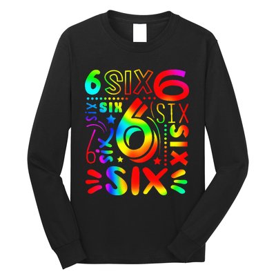 6th Birthday 6th Birthday funny Birthday Long Sleeve Shirt