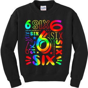 6th Birthday 6th Birthday funny Birthday Kids Sweatshirt