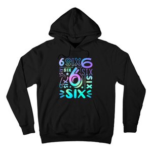 6th Birthday 6th Birthday Birthday Hoodie