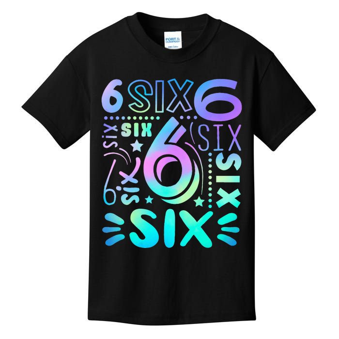 6th Birthday 6th Birthday Birthday Kids T-Shirt