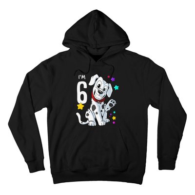 6th Birthday 6 Year Old Dalmatian Hoodie