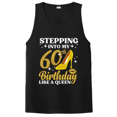 60th Birthday Art Ladies Girl Turning 60 Gag Idea PosiCharge Competitor Tank