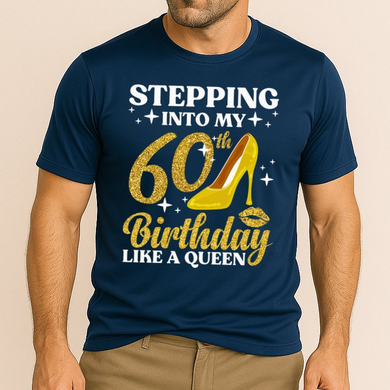 60th Birthday Art Ladies Girl Turning 60 Gag Idea Cooling Performance Crew T-Shirt