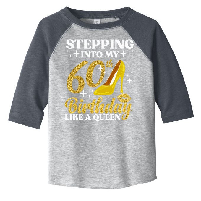 60th Birthday Art Ladies Girl Turning 60 Gag Idea Toddler Fine Jersey T-Shirt