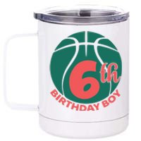 6th Birthday Boy Gift For Birthday 12 oz Stainless Steel Tumbler Cup