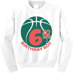 6th Birthday Boy Gift For Birthday Kids Sweatshirt