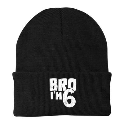 6th Birthday Boy Bro I’m 6 Year Old Beanie