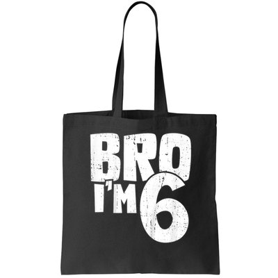 6th Birthday Boy Bro I’m 6 Year Old Bag