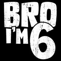 6th Birthday Boy Bro I’m 6 Year Old Zip Tote Bag