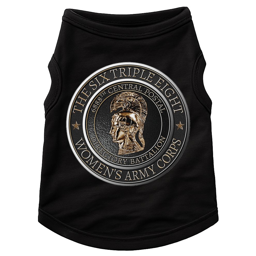 6888th Battalion Black History Tribute Doggie Tank